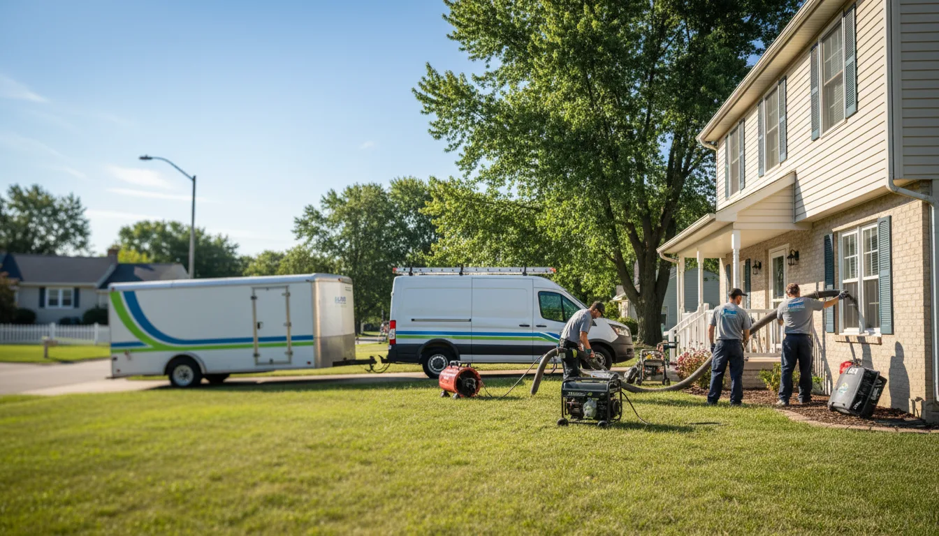 Flooded Basement Restoration And Cleanup With Repair in Sheridan, MT near me